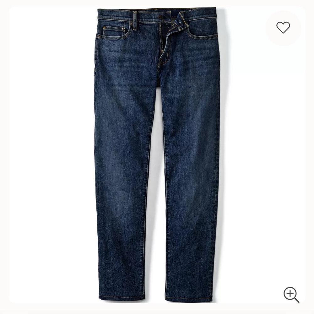Jeans Lands' End Men's Slim Fit Jeans - Dark Blue